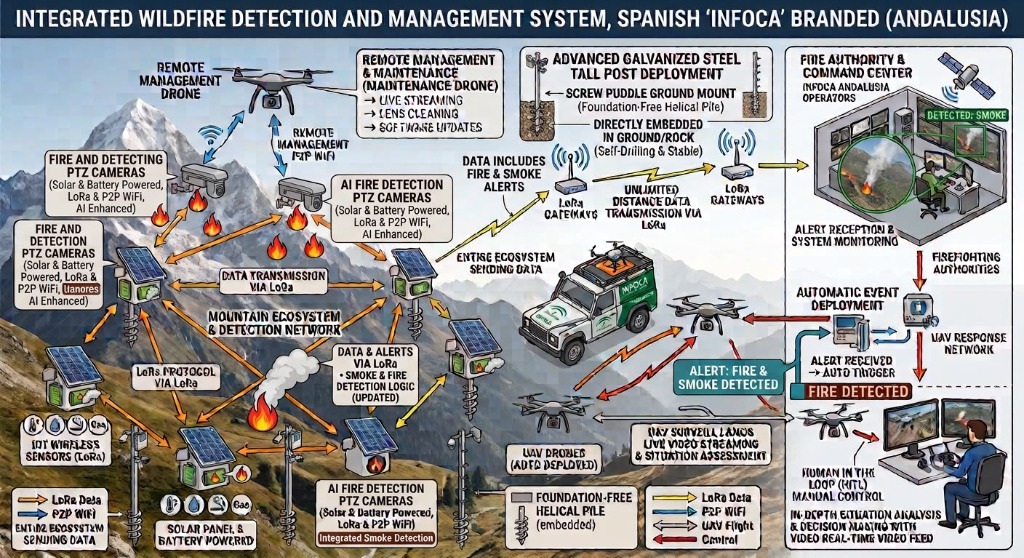 Integrated Wildfire Detection Architecture